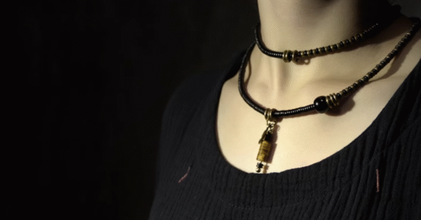 Handmade Thunderstruck Wood & Brass Multi - Layer Bracelet: Retro Mixed - Material Unisex Jewelry - Image 4