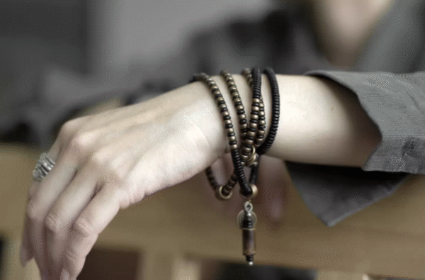 Handmade Thunderstruck Wood & Brass Multi - Layer Bracelet: Retro Mixed - Material Unisex Jewelry - Image 5