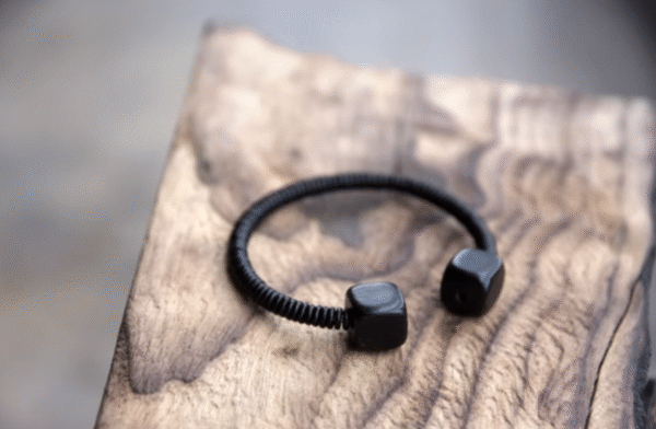 Handmade Thunderstruck Wood Open Cuff Bracelet: Minimalist Unisex Couple Jewelry - Image 5