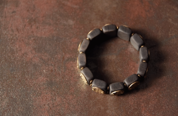 Handmade Thunderstruck Wood & Brass Bracelet: Chinese - Style Retro National Trend Jewelry for Men & Women - Image 10